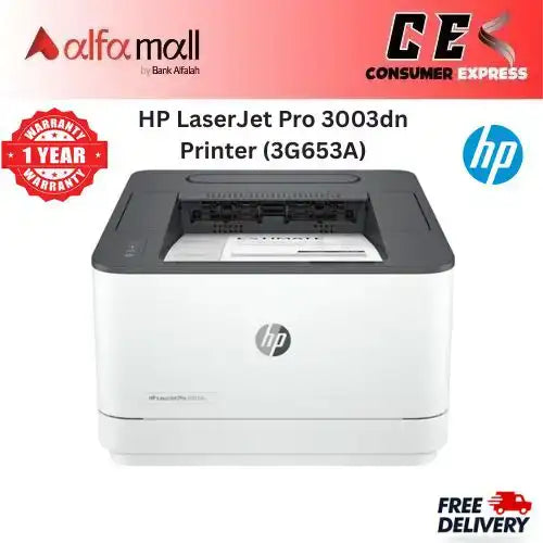 HP LaserJet Pro 3003dn Printer (3G653A) (Brand New, 1 Year Warranty)