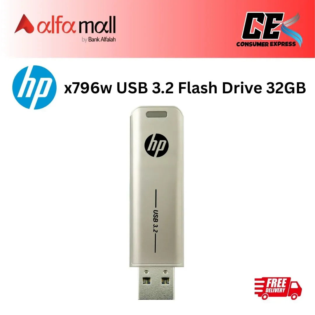 HP x796w USB 3.2 Flash Drive 32GB