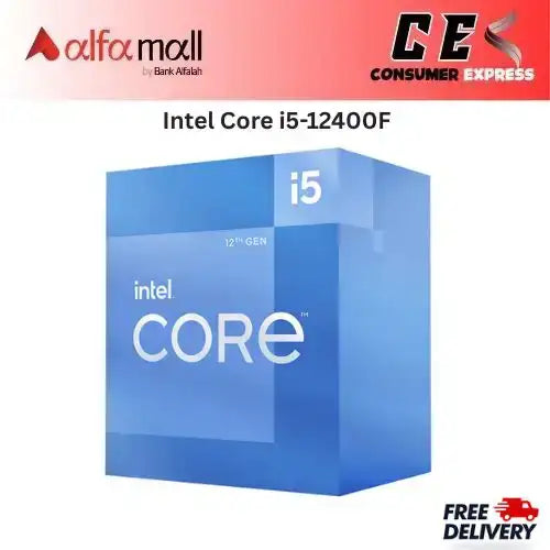 Intel Core i512400F 2.5 GHz 6Core 12th Gen LGA 1700 Processor Tray