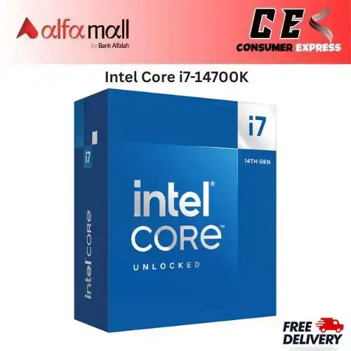 Intel Core i714700K 3.4 GHz 14th Gen 20Core LGA 1700 Processor