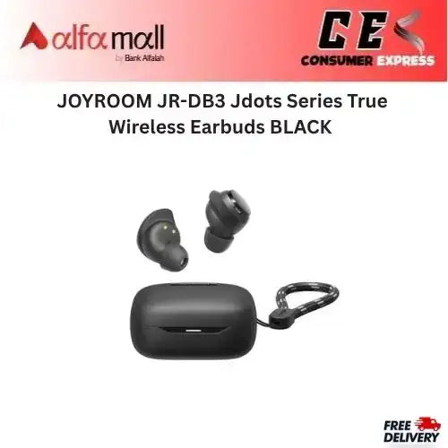 JOYROOM JRDB3 Jdots Series True Wireless Earbuds BLACK