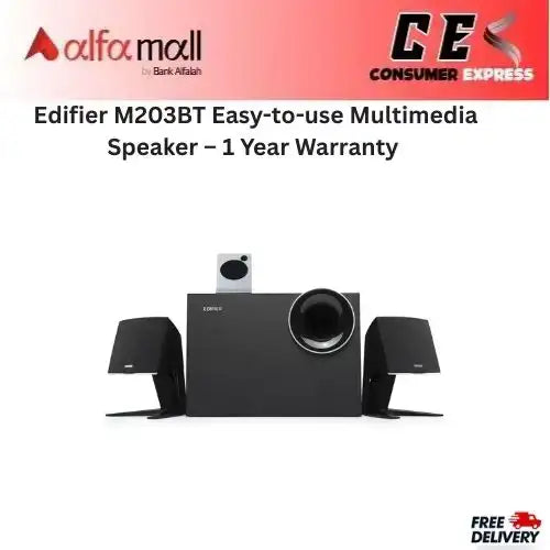 Edifier M203BT touse Multimedia Speaker €“ 1 Year Warranty