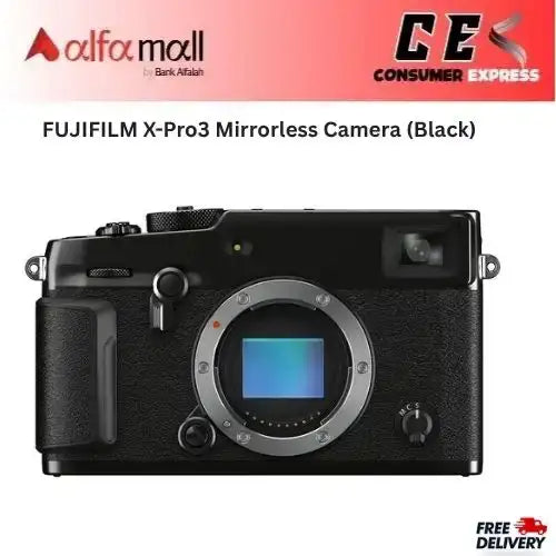 FUJIFILM XPro3 Mirrorless Camera (Black)