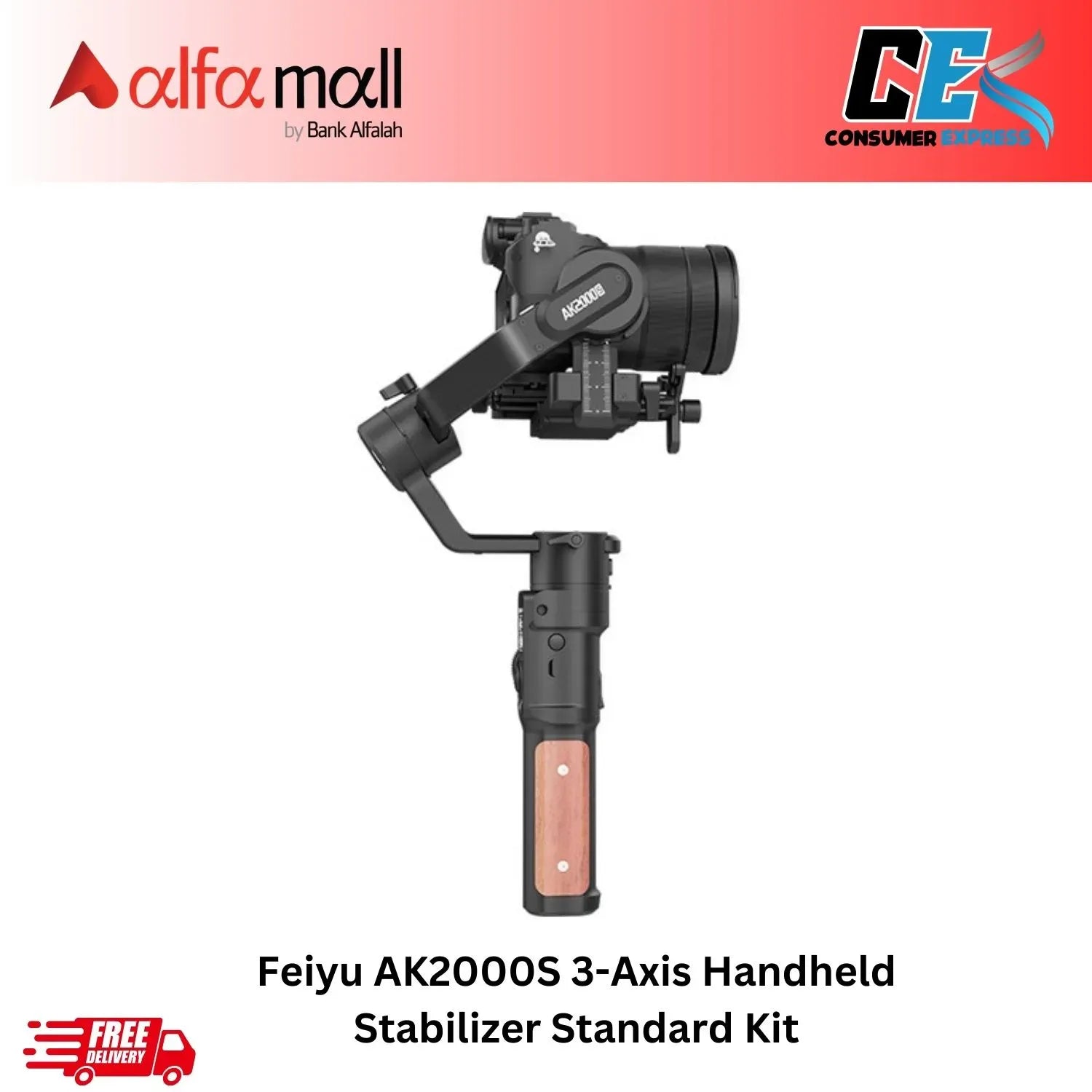 Feiyu AK2000S 3Axis Handheld Stabilizer Standard Kit