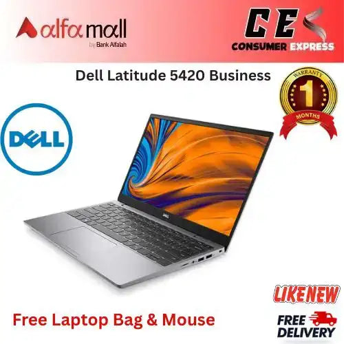 Dell Litude 5420 Business Laptop Intel Core i51145G7 11th Gen Quad Core 4.4Ghz, 32GB Ram DDR4, 512GB NVMe SSD, Webcam (Like New) Free Bag & Mouse