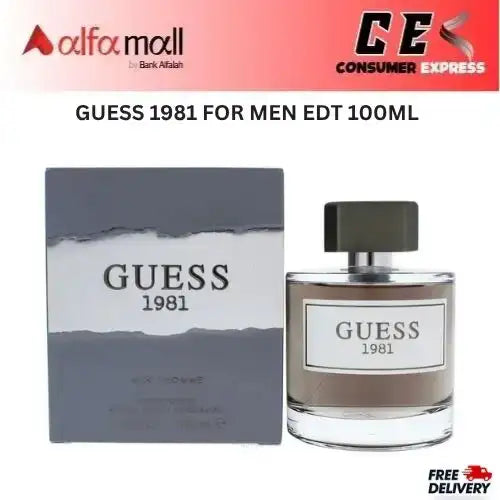 GUESS 1981 FOR MEN EDT 100ML