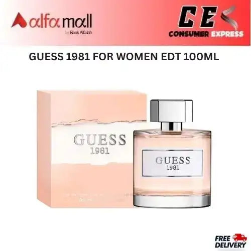 GUESS 1981 FOR WOMEN EDT 100ML