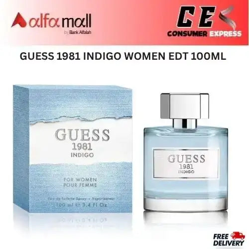 GUESS 1981 INDIGO WOMEN EDT 100ML