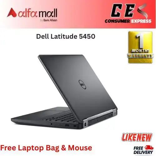 Dell Litude 5450 Corei75th Gen 8 GB RAM 256 GB SSD 2GB GEFORCE GRAPHICS CARD 840M 14€³ Display