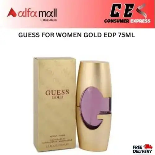 GUESS FOR WOMEN GOLD EDP 75ML