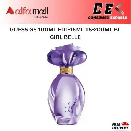GUESS GS 100ML EDT15ML TS200ML BL GIRL BELLE