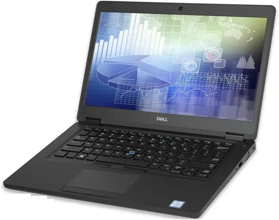 Dell Litude 5490 Intel Core i78650U ( Quad Core, 8M Cache, 1.9GHz), 8GB DDR4 RAM, 256GB NVMe SSD Storage, 14.1Inch FHD / HD IPS Display, Webcam, Wifi Free Bag (Preowned)
