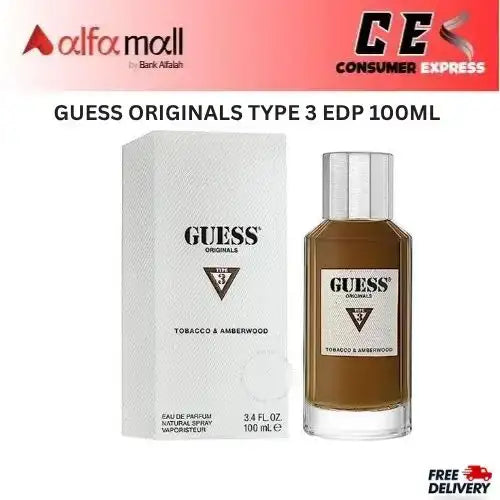 GUESS ORIGINALS TYPE 3 EDP 100ML