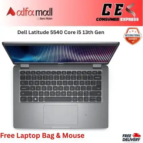 Dell Litude 5540 Core i5 13th Gen 8 GB RAM 512 GB SSD 15.6 Inch Display New, Internial Warranty
