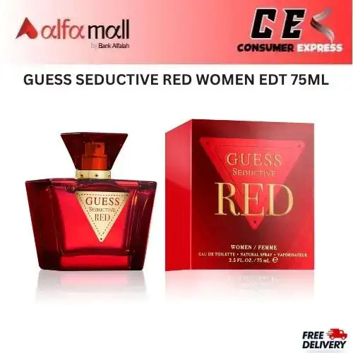 GUESS SEDUCTIVE RED WOMEN EDT 75ML