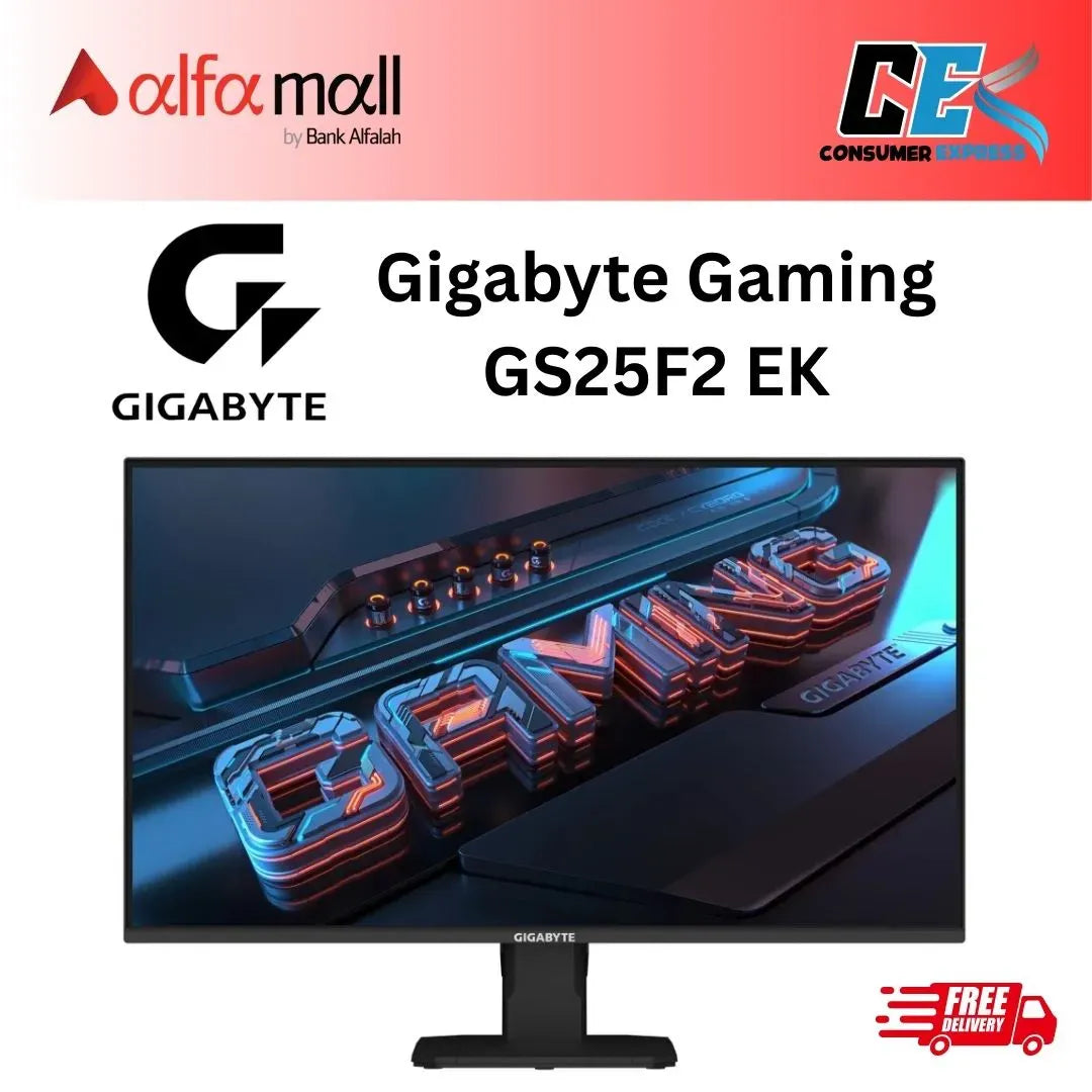 Gigabyte Gaming GS25F2 EK 25inch FHD 200Hz IPS Gaming Mitor