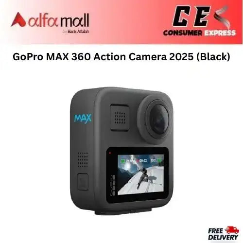 GoPro MAX 360 Acti Camera 2025 (Black)