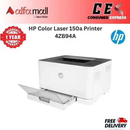 HP Color Laser 150a Printer 4ZB94A (Brand New, Official 1 Year Warranty)