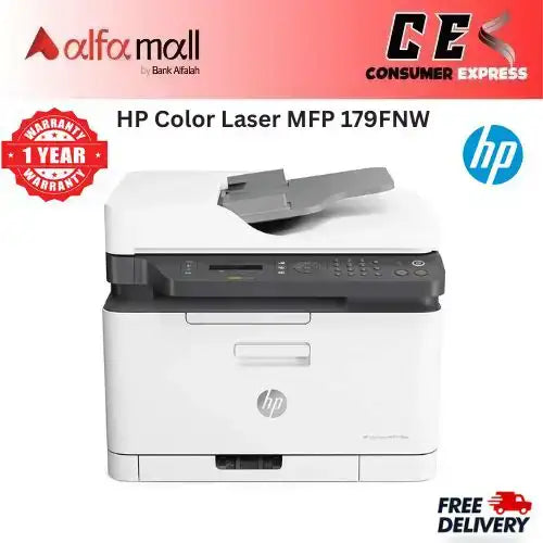 HP Color Laser MFP 179FNW Printer (Brand New, 1 Year Warranty)