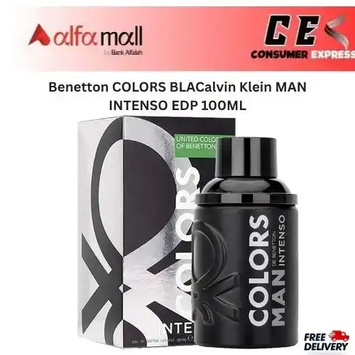 Benett COLORS BLACalvin Klein MAN INTENSO EDP 100ML