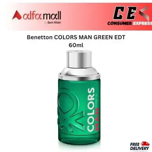 Benett COLORS MAN GREEN EDT 60ml