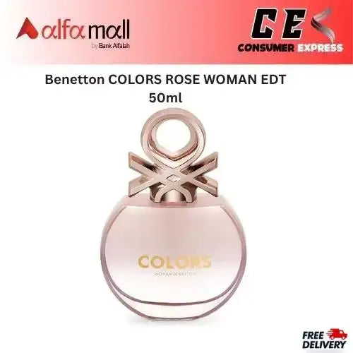 Benett COLORS ROSE WOMAN EDT 50ml