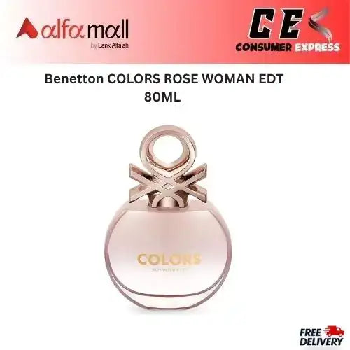 Benett COLORS ROSE WOMAN EDT 80ML