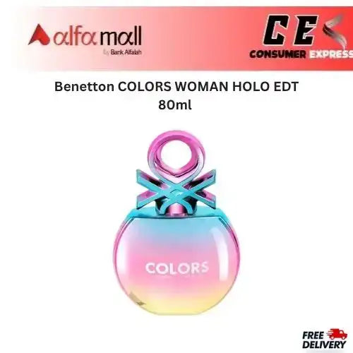 Benett COLORS WOMAN HOLO EDT 80ml