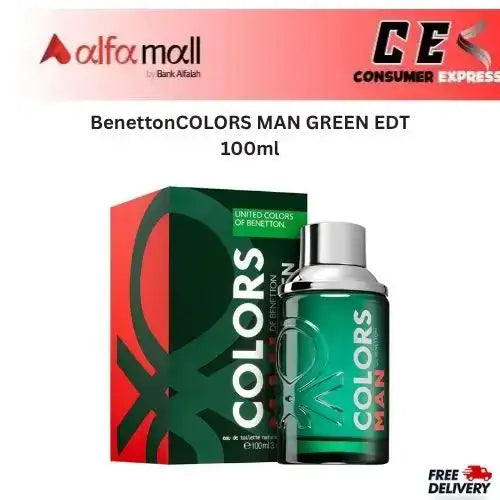 BenettCOLORS MAN GREEN EDT 100ml
