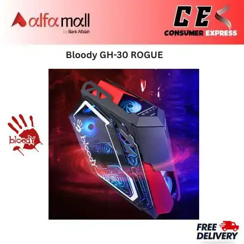 Bloody GH30 ROGUE Mid Tower Gaming Tempered Glass Case