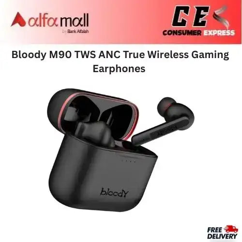Bloody M90 TWS ANC True Wireless Gaming Earphes