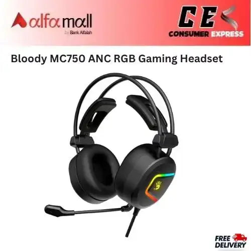 Bloody MC750 ANC RGB Gaming Headset -