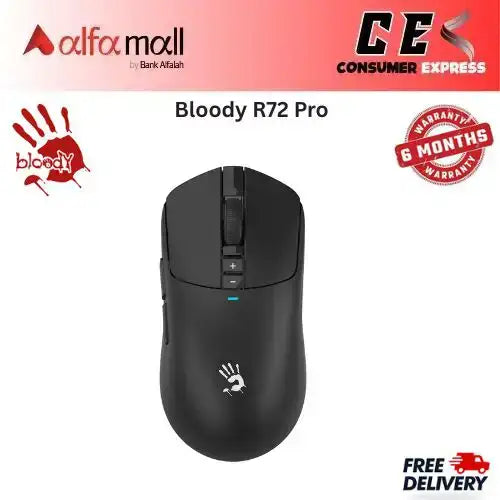 Bloody R72 Pro Duo Dual Mode Wireless Gaming Mouse