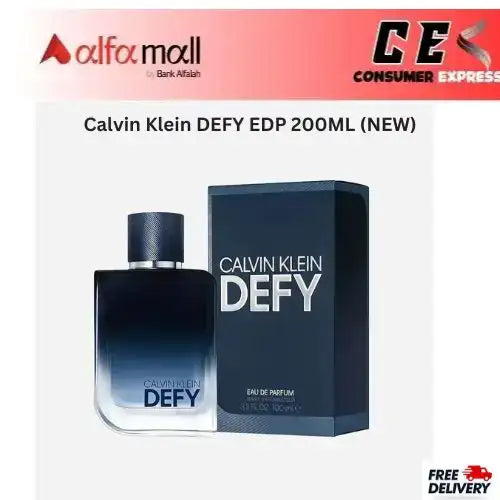 Calvin Klein DEFY EDP 200ML (NEW)