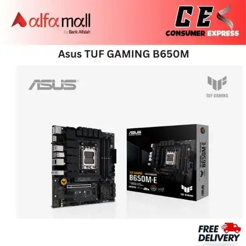 Asus TUF GAMING B650ME WIFI AMD Motherboard WiFi 6 PCIe 5.0 DDR5 AM5