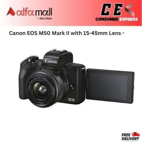 Can EOS M50 Mark II with 1545mm Lens