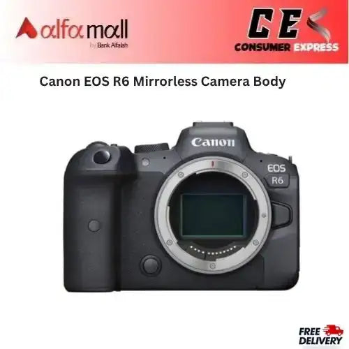 Can EOS R6 Mirrorless Camera Body