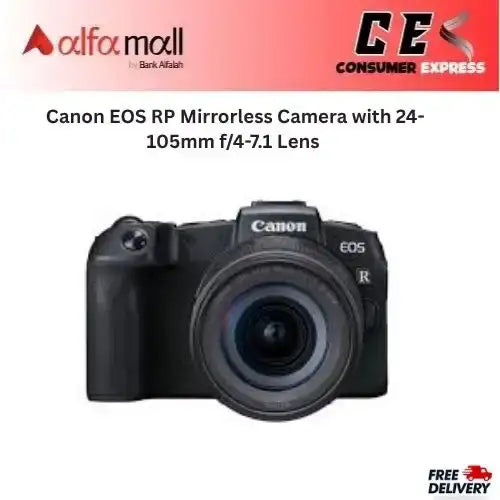 Can EOS RP Mirrorless Camera with 24105mm f/47.1 Lens