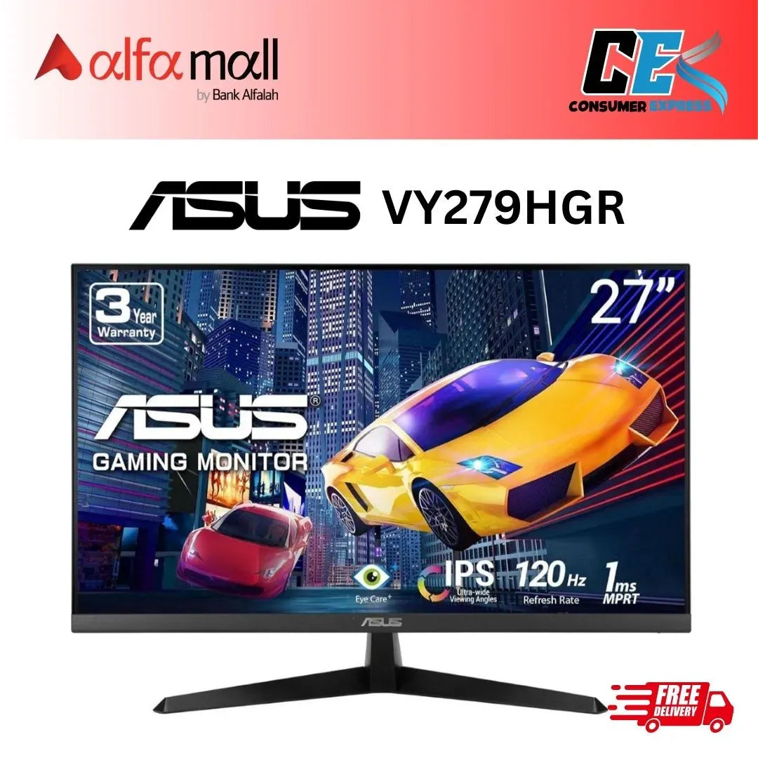 Asus VY279HGR 27inch FHD 120Hz IPS Gaming Mitor