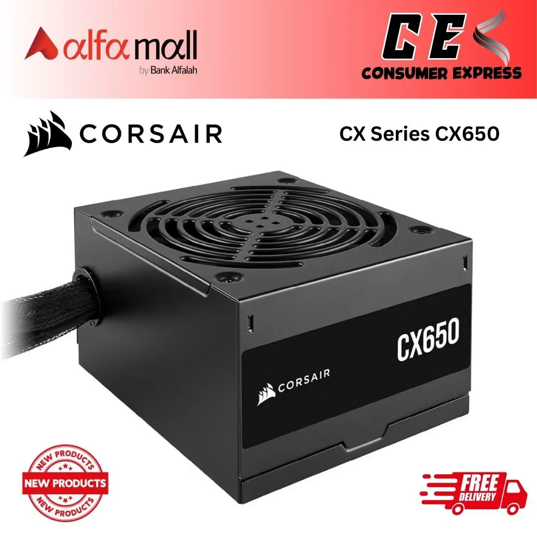 Corsair CX Series CX650 650 Wt 80 PLUS Brze X Power Supply