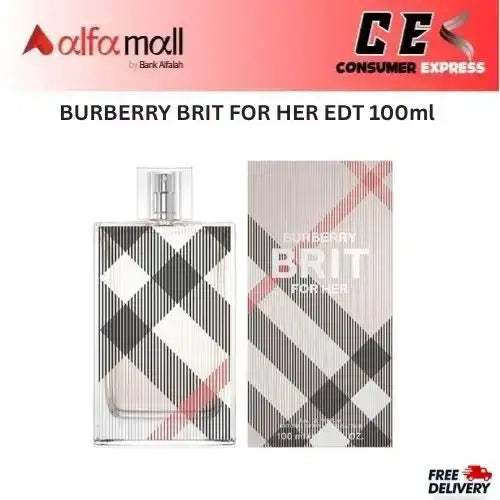 BURBERRY BRIT FOR HER EDT 100ml