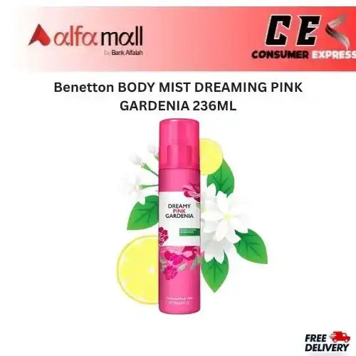 Benett BODY MIST DREAMING PINK GARDENIA 236ML