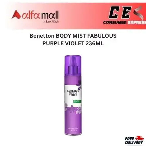 Benett BODY MIST FABULOUS PURPLE VIOLET 236ML