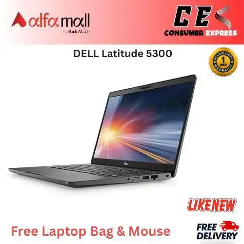 DELL Litude 5300 2in1 Core i7 8th Generi 16GB Ram 512GB SSD 13.3 Inch Touchscreen (Like New) Free Bag & Mouse