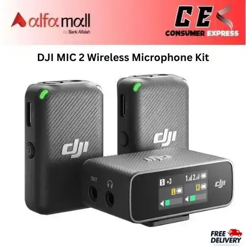DJI MIC 2 Wireless Microphe Kit