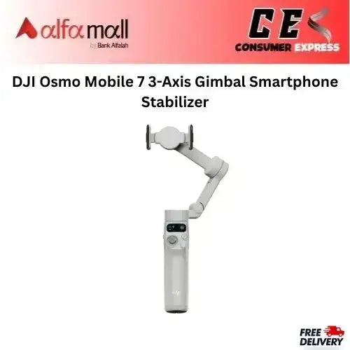DJI Osmo Mobile 7 3Axis Gimbal Smartphe Stabilizer