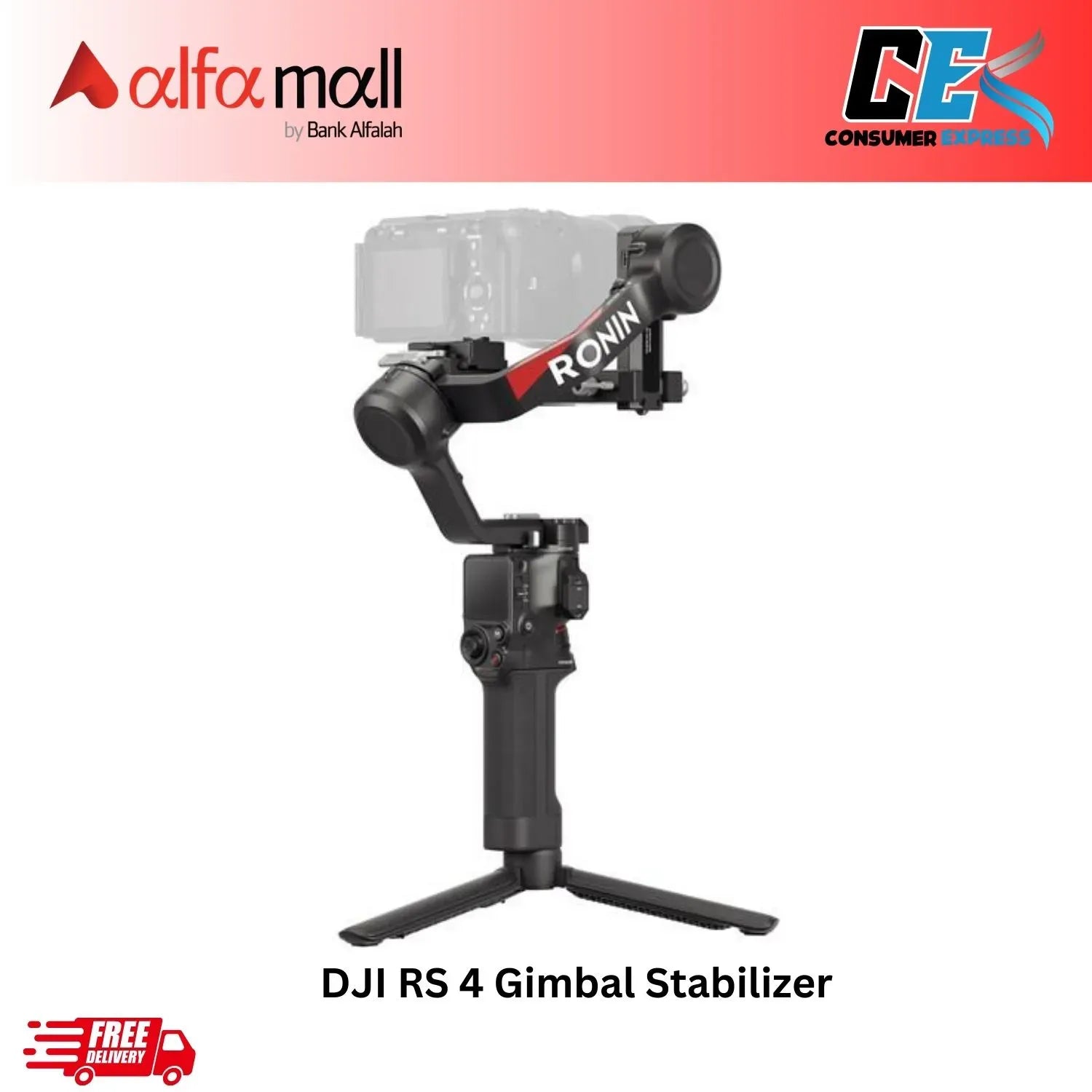 DJI RS 4 Gimbal Stabilizer