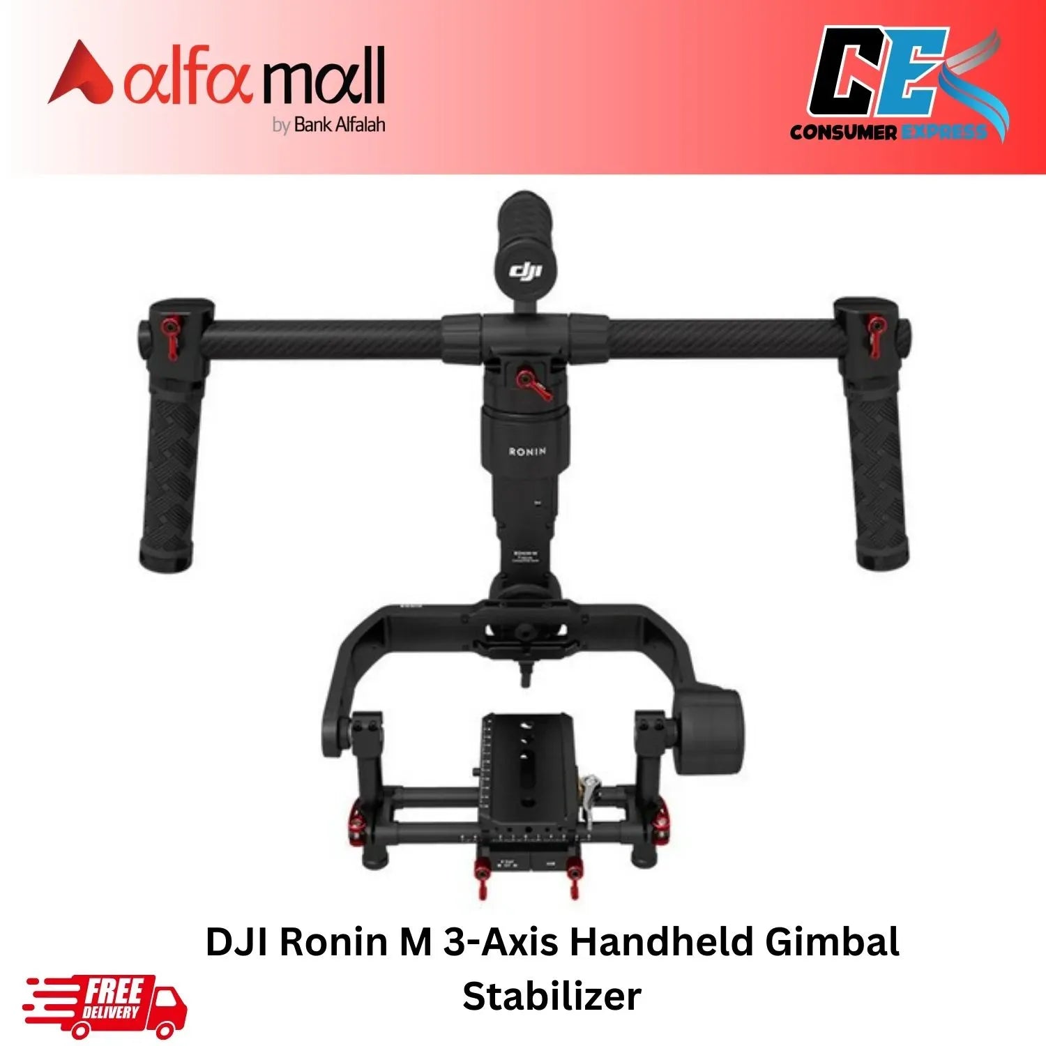 DJI Ronin M 3Axis Handheld Gimbal Stabilizer