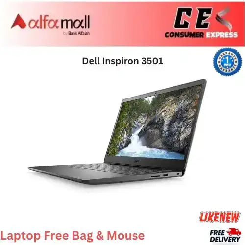 Dell Inspir501 €“ Core i5 10th Gen, 8GB RAM, 256GB SSD, 15.6Inch FHD Touchscreen (Like New) Free Bag & Mouse