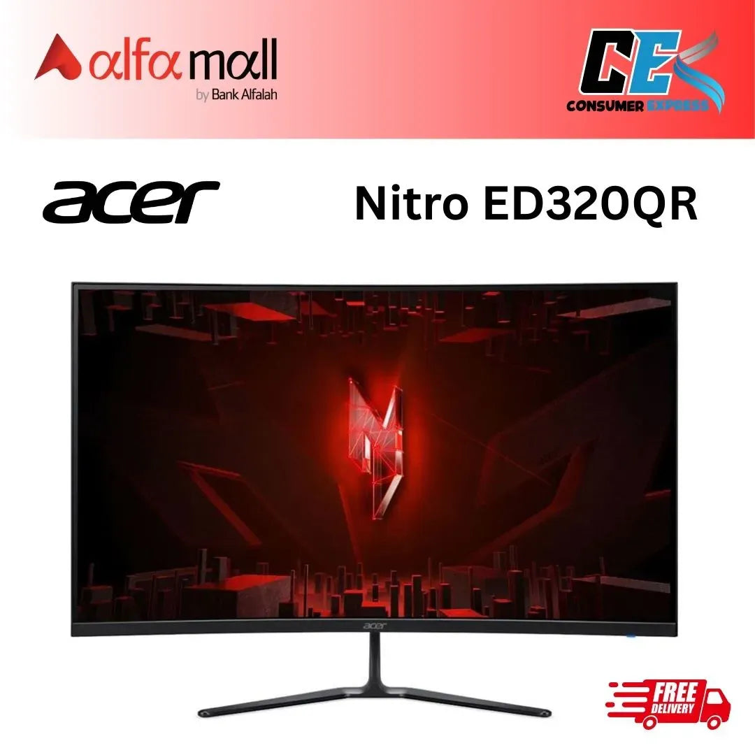 Acer Nitro ED320QR S3 31.5inch FHD 180Hz Curved Gaming Mitor